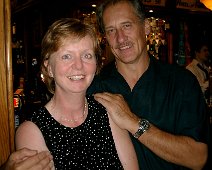 2003 07 Margaret Glen-Bott Reunion Ruth Dyson (now Simpson) and Brian Royd